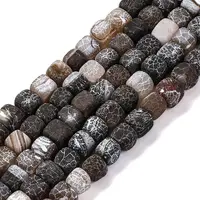 Natural Weathered Agate Beads Strands