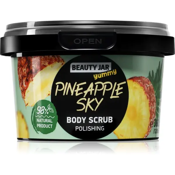 Beauty Jar Yummy Pineapple Sky rozjasňující peeling 360 g