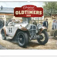 Nástěnný kalendář Oldtimers - Václav Zapadlík 2026