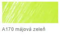 Štětečkový popisovač Faber-Castell – 170 majově zelený