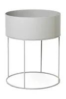 Květináč s nožičkami ferm LIVING Plant Box 40 x 50 cm šedá barva