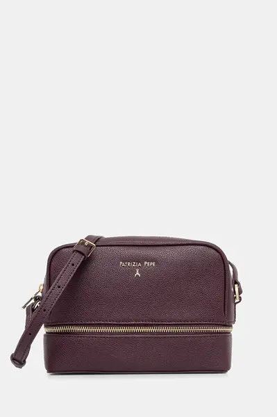 Kožená kabelka Patrizia Pepe