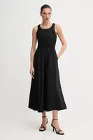 Šaty Bardot bílá barva, maxi, 59879DB