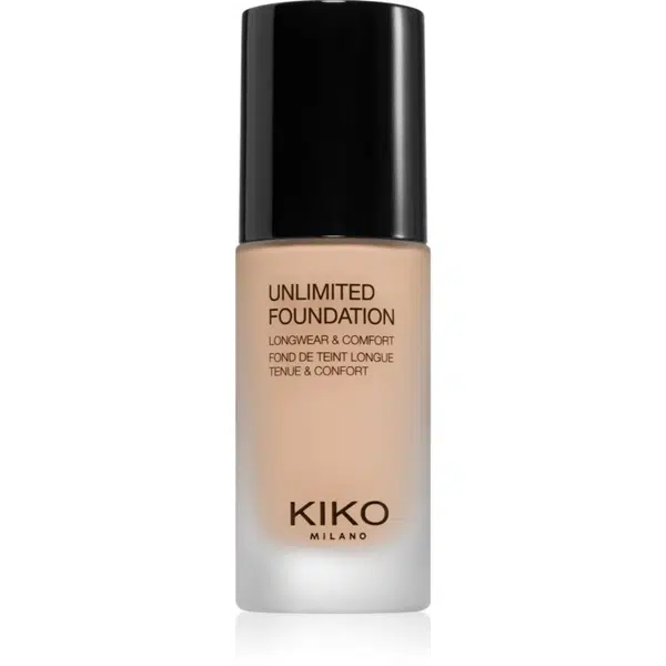KIKO Milano Unlimited Foundation dlouhotrvající tekutý make-up s matným efektem odstín 02 Neutral 30 ml