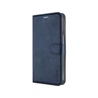 Flipové pouzdro FIXED Opus pro Samsung Galaxy A17 4G/5G, modrá