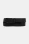 Kožený pásek Armani Exchange pánský, černá barva, XM001738 AF17985