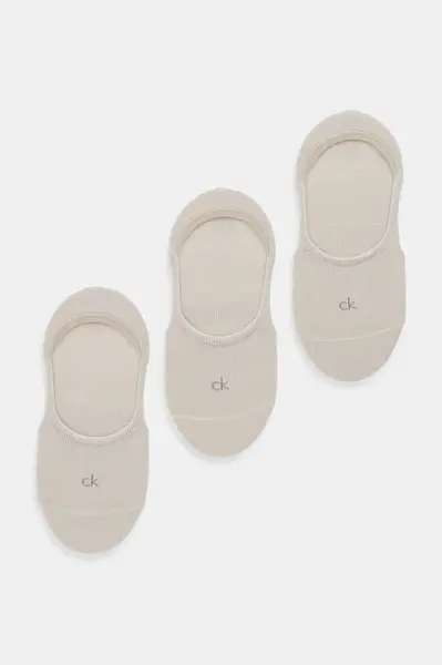 Kotníkové ponožky Calvin Klein 3-pack