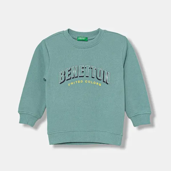 Dětská bavlněná mikina United Colors of Benetton