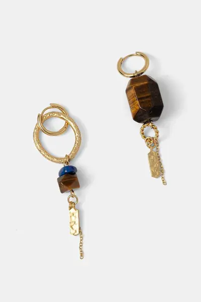 Pozlacené náušnice Sessun