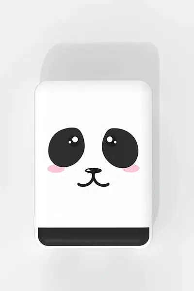Powerbanka MOB Panda (5000 mAh) bílá barva
