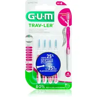 G.U.M Trav-Ler Interdental mezizubní kartáčky 1,4 mm 4 ks