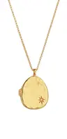 Hot Diamonds Nadčasový pozlacený náhrdelník s medailonem Jac Jossa Soul DP907 (řetízek, přívěsek)