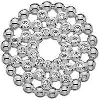 Hot Diamonds Přívěsek Hot Diamonds Emozioni Alloro Innocence Coin EC458-EC489 3,3 cm