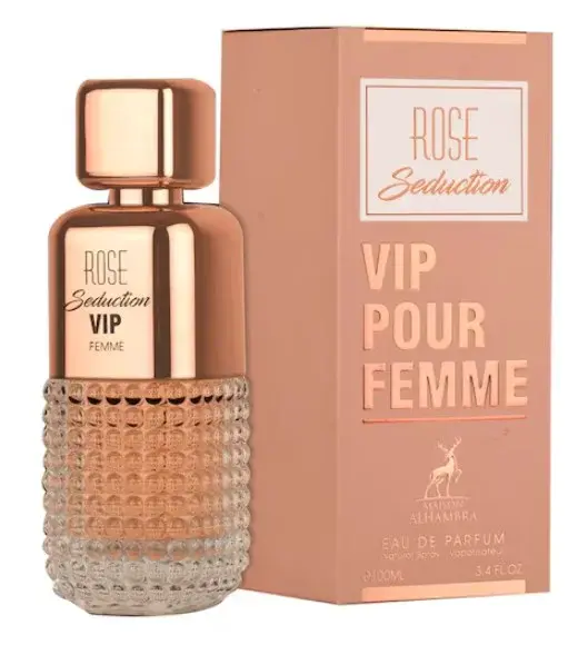 Maison Alhambra Rose Seduction Vip Pour Femme - EDP 100 ml