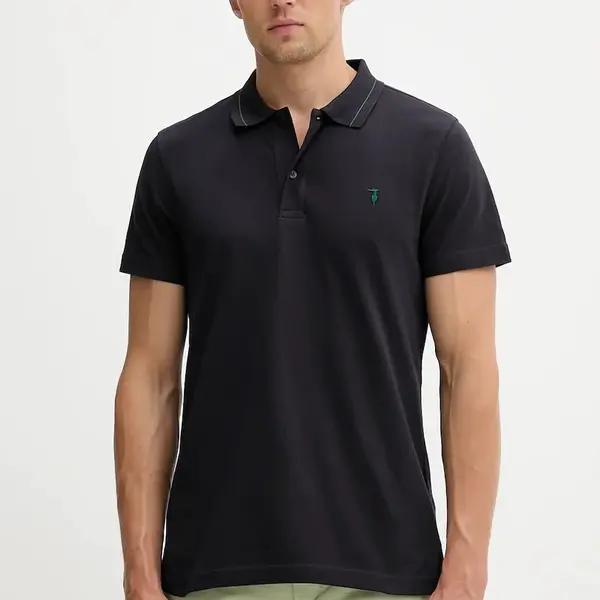Bavlněné polo tričko Trussardi