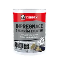 Impregnace s mokrým efektem DEBBEX 1l - rozbaleno - mírně polepený obal