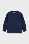 Dětský bavlněný svetr Mayoral tmavomodrá barva, 311