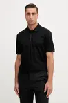 Bavlněné polo tričko Armani Exchange