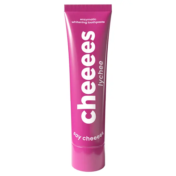 CHEEEES Lychee enzymatická bělící zubní pasta 60 g