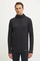 Funkční triko s dlouhým rukávem Burton Midweight X Base Layer Long Neck Hoodie černá barva, 222011