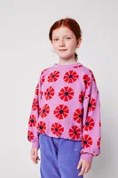 Dětská bavlněná mikina Bobo Choses Kaleidoscope fialová barva, vzorovaná, 225AC038