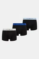 Boxerky Tommy Hilfiger 3-pack pánské, modrá barva, UM0UM02763