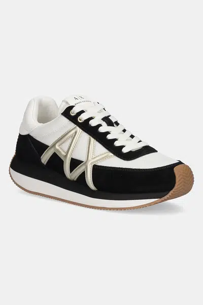 Tenisky Armani Exchange černá barva, XW002151 AF19396 MC077