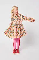 Dětské bavlněné šaty Bobo Choses Dices růžová barva, mini, 225AC146