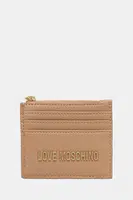 Peněženka Love Moschino dámská, béžová barva, JC5704PP1NLD0104