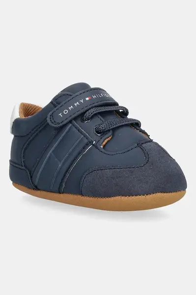 Dětské boty Tommy Hilfiger tmavomodrá barva, T0B9-34055