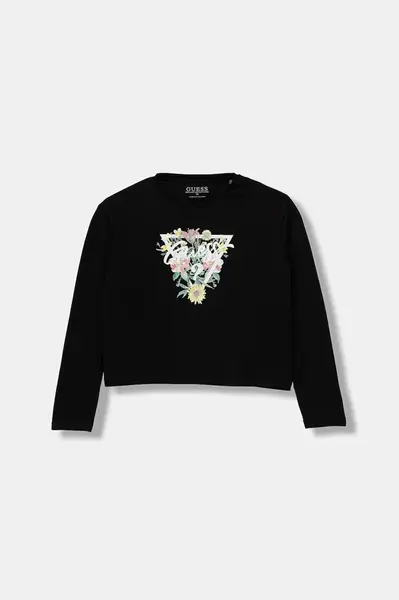 Dětské tričko s dlouhým rukávem Guess