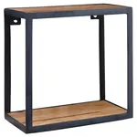 MID.YOU NÁSTĚNNÝ REGÁL, sheesham, barvy sheesham, 35/35/18 cm