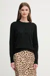 Svetr Dkny dámský, černá barva, DJ5R0646