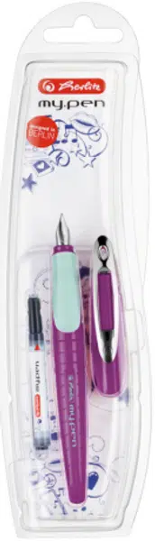 Herlitz - Pero bombičkové my.pen M, fialově-mintové