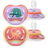 Philips Avent Ultra Air SCF349/47 18+m dudlík Girl 2 ks