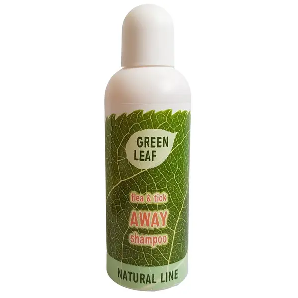 Bio šampón proti blchám a kliešťom Green Leaf 250ml