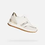 White women's sneakers Geox Desya - Women's