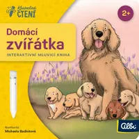 Minikniha pro nejmenší - Domácí zvířátka - Kouzelné čtení Albi