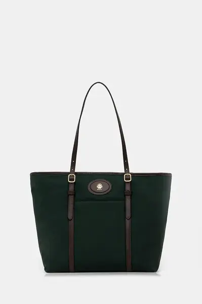 Kabelka Bally zelená barva, WAE075