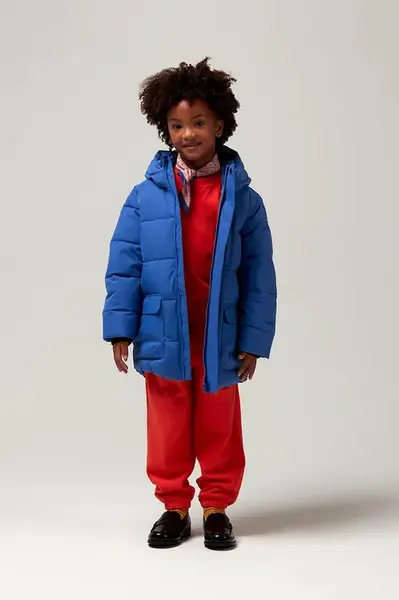 Dětská bunda Gosoaky TIGER EYE modrá barva, 252.9.1.506