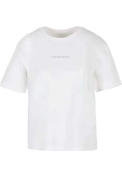 Women's T-shirt Look Me In The Eyes white