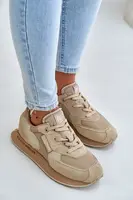 BIG STAR SHOES Dámske Kožené Tenisky Big Star