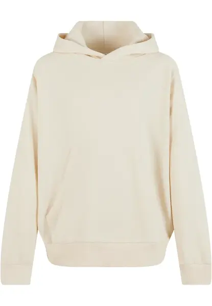 Terry cream boys' hoodie