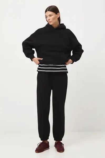 Tepláky Medicine dámské, černá barva