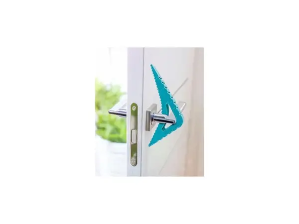 Zarážka do dveří a oken DEBBEX Door Stopper modrá 1ks