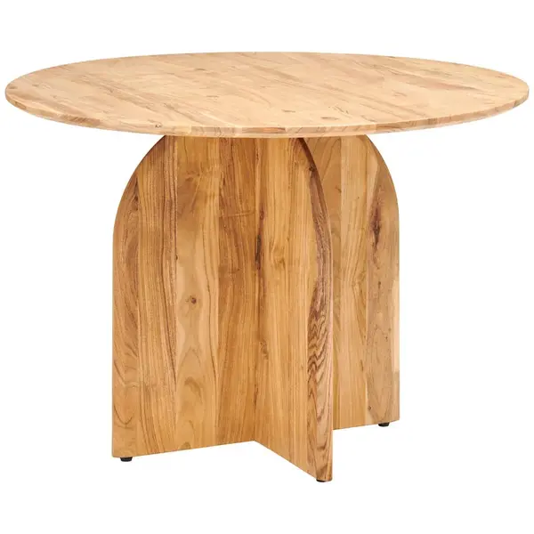 MID.YOU JÍDELNÍ STŮL, akácie, barvy akácie, 140/140/76 cm