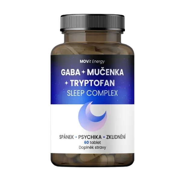 MOVIT ENERGY Sleep Complex GABA + Tryptofan + Mučenka 60 tablet