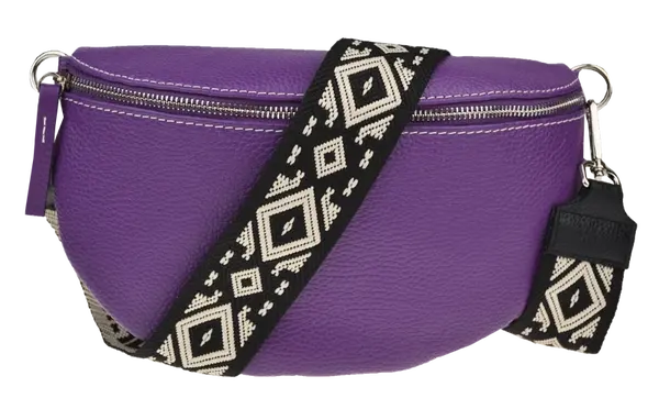 NovaKabelka.cz Reni Grande Viola s přídavným popruhem VI