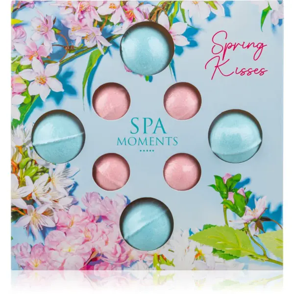 Spa Moments Spring Kisses šumivé koule do koupele
