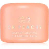 MUA Makeup Academy Oh Peachy odličovací balzám s obsahem oleje s vůní broskve 70 g